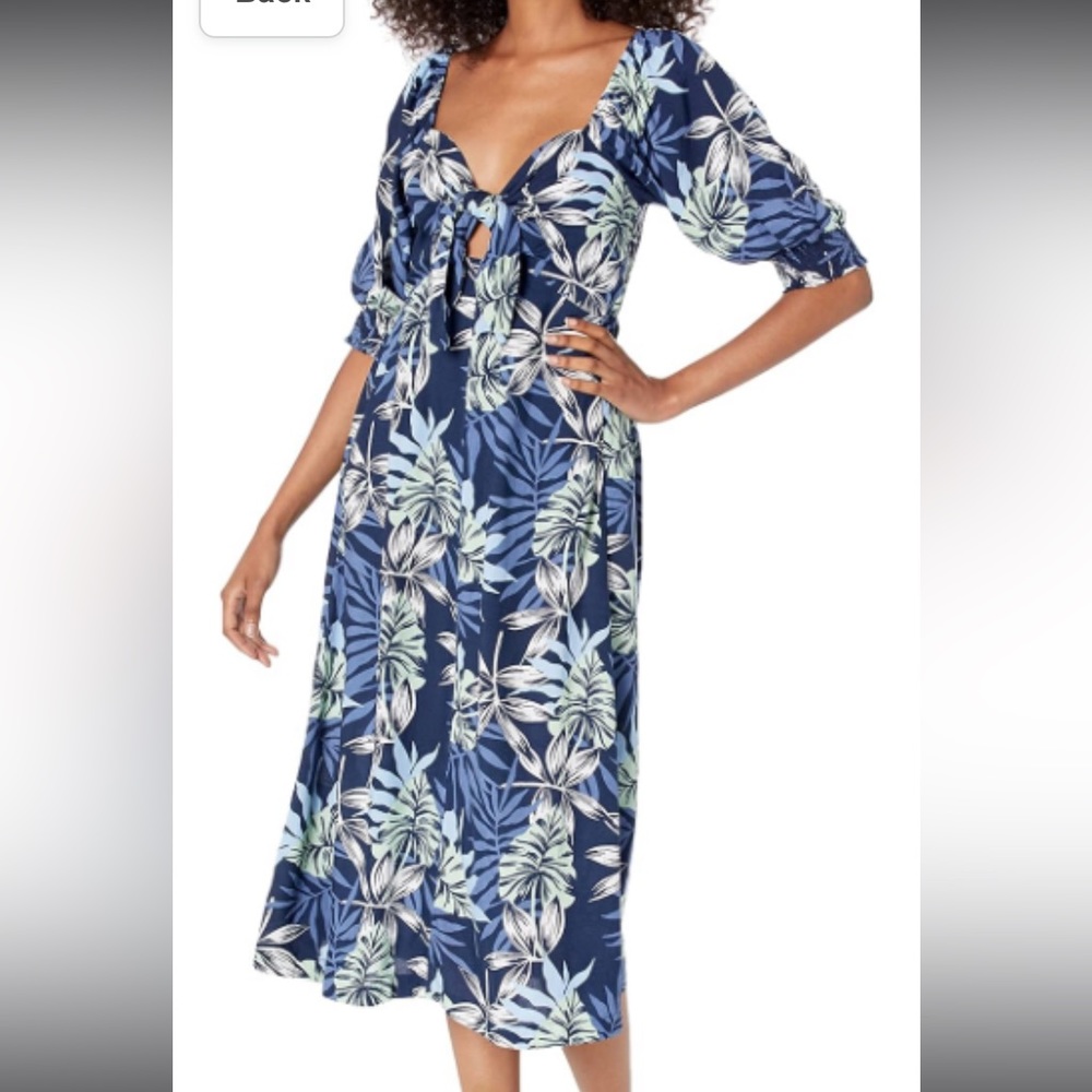 Roxy Women's Evening Delight aloha Dress Size M